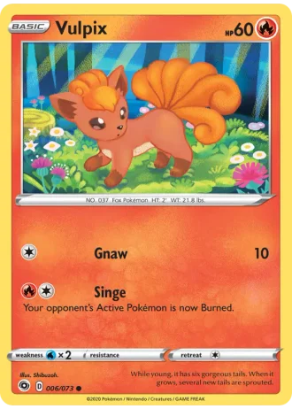 Vulpix #6 — Champion's Path