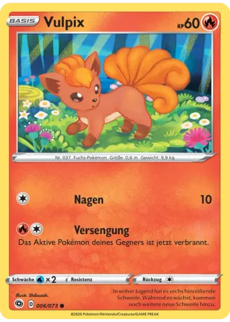 Vulpix #6 — Weg des Champs