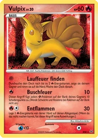 Vulpix SH6 — Platin