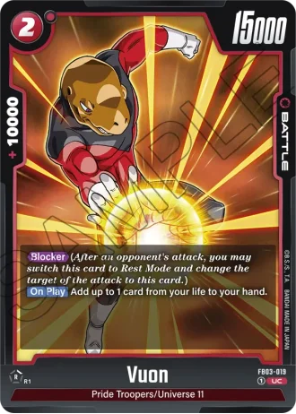Vuon FB03-019 — Raging Roar (FB03)