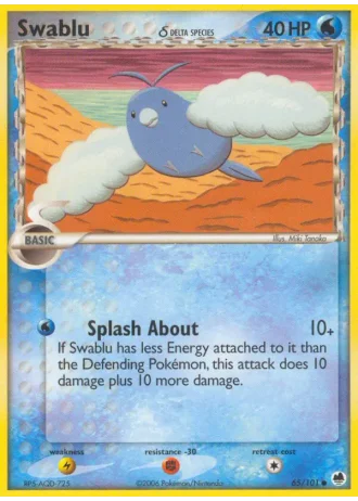 Wablu #65/101 — EX Dragon Frontiers