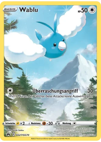 Wablu GG27/70 — Galar-Galerie (Zenit der Könige)
