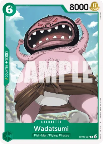 Wadatsumi (OP06-037) — Wings of the Captain (OP06)