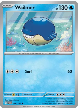 Wailmer #040/159 — Journey Together
