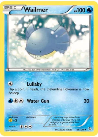Wailmer #25/124 — Dragons Exalted
