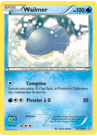 Wailmer #25/124 — Dragons Exaltés