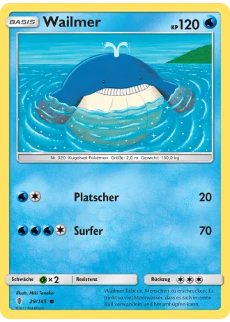Wailmer #29/145 — Stunde der Wächter