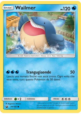 Wailmer #39/168 — Tempesta Astrale