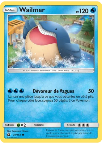 Wailmer #39/168 — Tempête Céleste