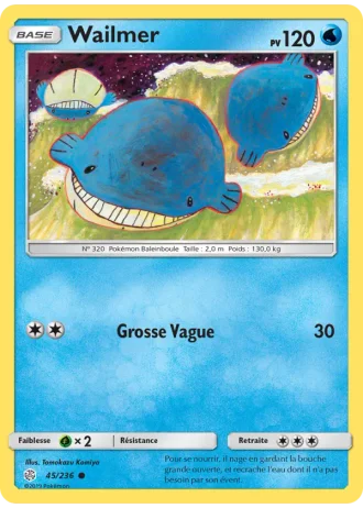Wailmer #45/236 — Éclipse Cosmique