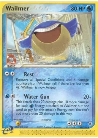Wailmer #48/109 — Ruby & Sapphire