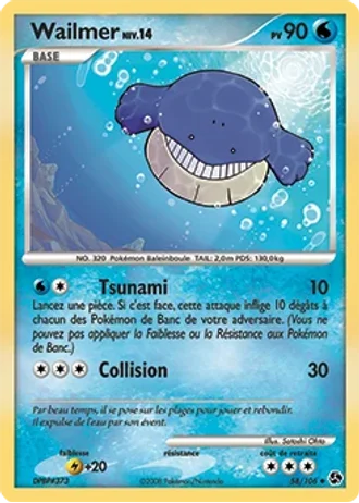 Wailmer #58/106 — Duels au Sommets