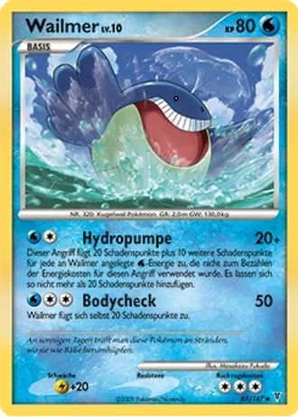 Wailmer #87/147 — Ultimative Sieger