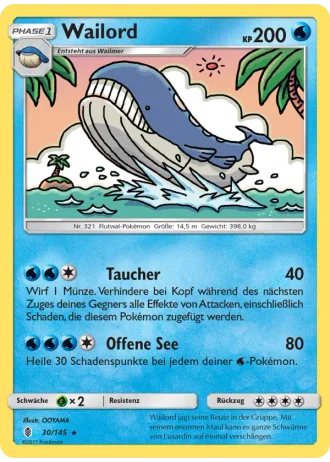 Wailord #30/145 — Stunde der Wächter