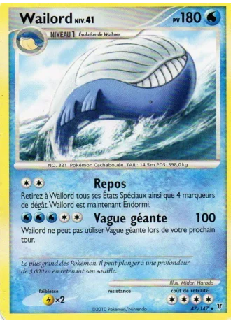 Wailord #47/147 — Vainqueurs Suprêmes