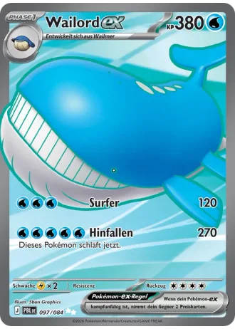Wailord-ex #097 — Dunkelnacht