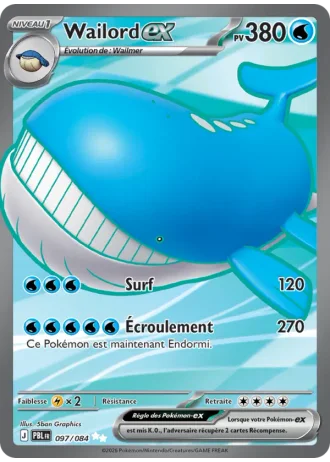 Wailord-ex #097 — Nuit Noire