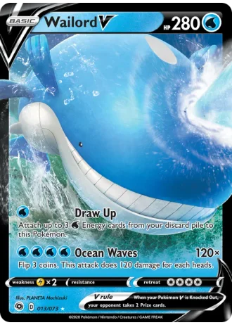 Wailord V #13/73 — Champion's Path