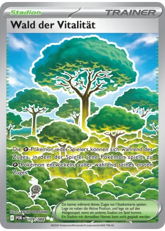 Wald der Vitalität #109/88 — Optimale Ordnung