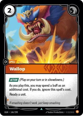 Wallop #146/298 — Origins