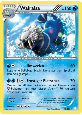 Walraisa #48/160 — Protoschock