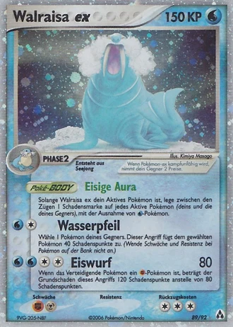 Walraisa ex #89 — EX Legend Maker