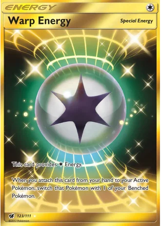 Warp Energy #123/111 — Crimson Invasion