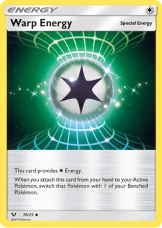 Warp Energy #70/73 — Shining Legends