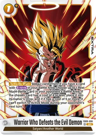Warrior Who Defeats the Evil Demon FB09-096 — Dual Evolution (FB09)