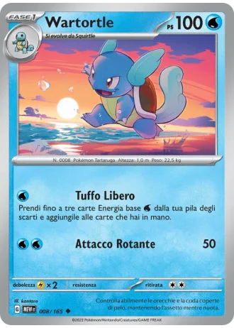 Wartortle #008 — 151