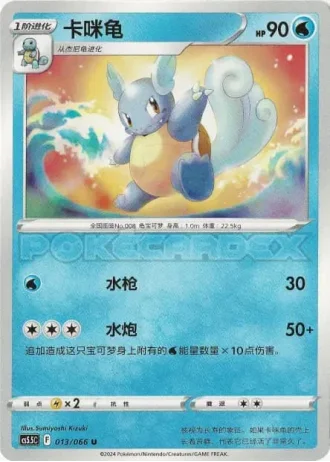 Wartortle #13 — Overshadowed Radiance (Sub-set)
