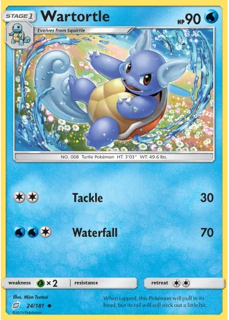 Wartortle #24/181 — Team Up