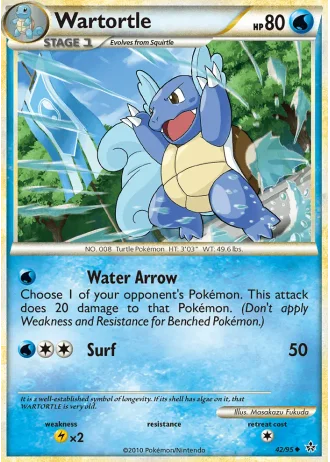 Wartortle #42 — Unleashed