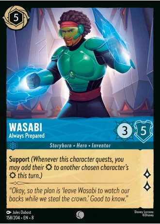 Wasabi - Always Prepared #158/204 — Reign of Jafar
