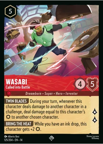 Wasabi - Called into Battle #125/257 — Hyperia City