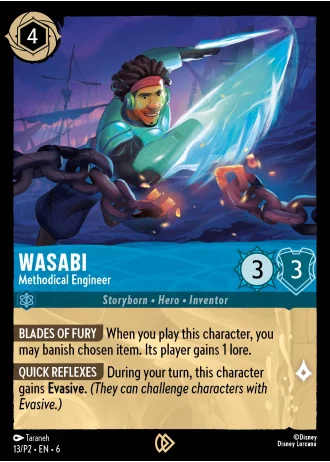 Wasabi - Methodical Engineer #13/204 — Azurite Sea