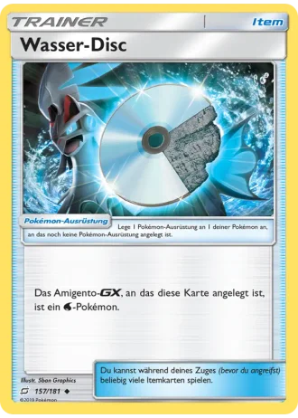 Wasser-Disc #157/181 — Teams sind Trumpf