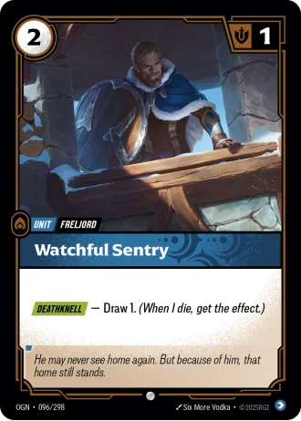 Watchful Sentry #096/298 — Origins