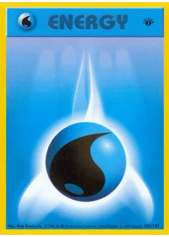 Water Energy #102/13 — Trainer Deck B