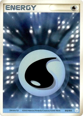 Water Energy #15/15 — Gift Box Mew • Lucario: Crawdaunt Quarter Deck