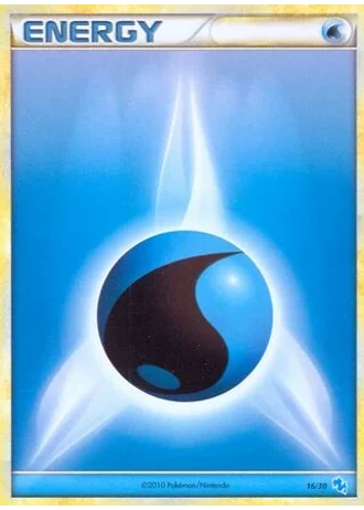 Water Energy #16/30 — HS trainer Kit (Gyarados)