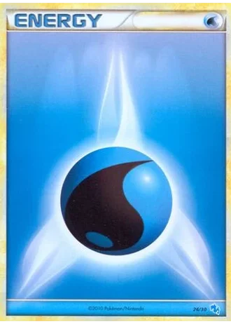 Water Energy #26/30 — HS trainer Kit (Gyarados)