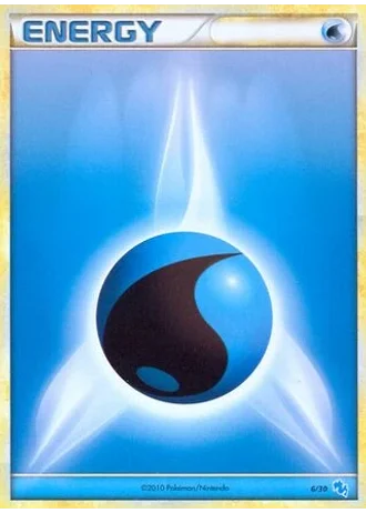 Water Energy #6/30 — HS trainer Kit (Gyarados)