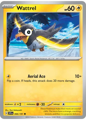 Wattrel #066/191 — Surging Sparks