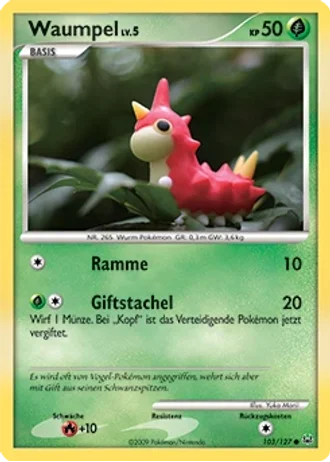 Waumpel #103/127 — Platin