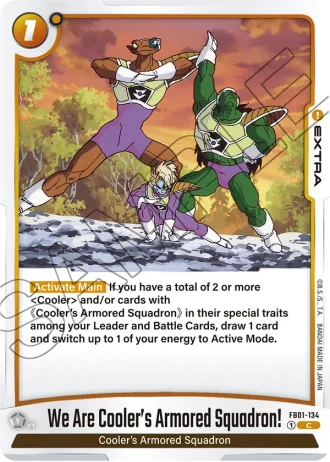 We Are Cooler's Armored Squadron!  FB01-134 — Awakened Pulse (FB01)