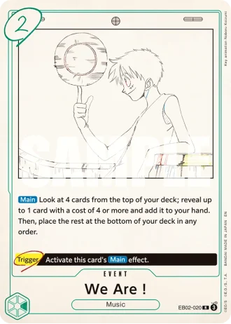 We Are! (EB02-020) — Anime 25th Collection (EB02)