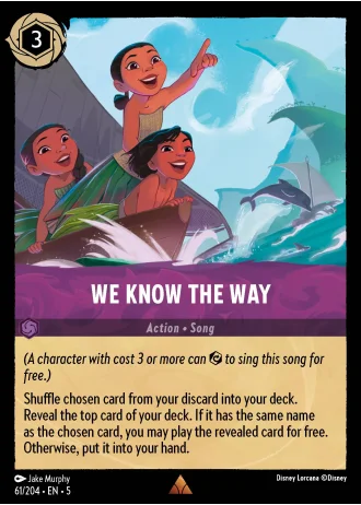 We Know the Way #61/204 — Shimmering Skies