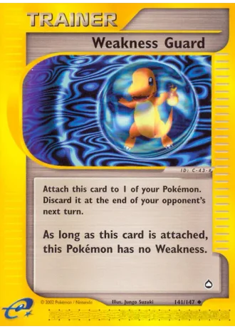 Weakness Guard #141/147 — Aquapolis