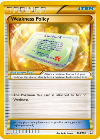 Weakness Policy #164/160 — Primal Clash